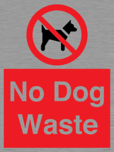 No Dog Waste